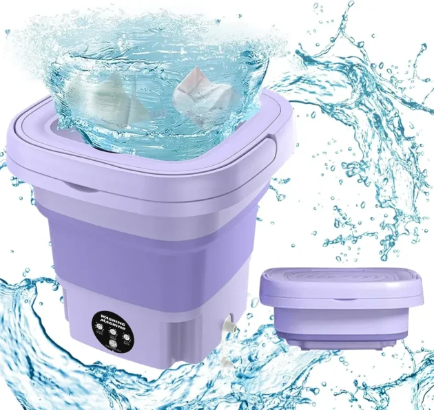 Multi-Function Folding Washing Machine – غسالة محمولة قابلة للطي