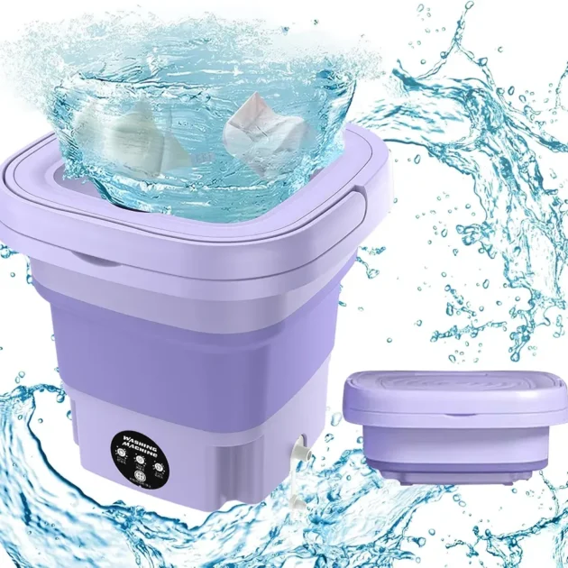 Multi-Function Folding Washing Machine – غسالة محمولة قابلة للطي