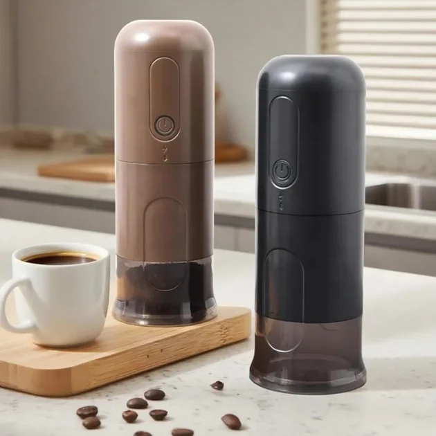 Portable Electric Coffee Grinder | مطحنة قهوة كهربائية محمولة