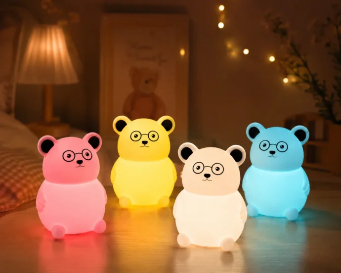 Veilleuse Ours LED Rechargeable USB