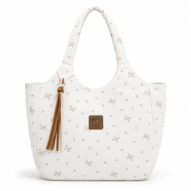حقيبة كتف نسائية Tote Bag للجامعة والعمل والاستخدام اليومي.