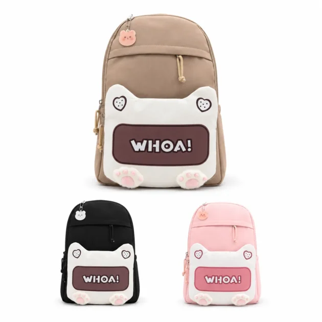 Cartable Kawaii pour Fille – حقيبة مدرسية كيوت بتصميم قطط