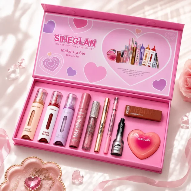 طقم مكياج Sheglan متكامل – Coffret Maquillage Sheglan 10 Pièces